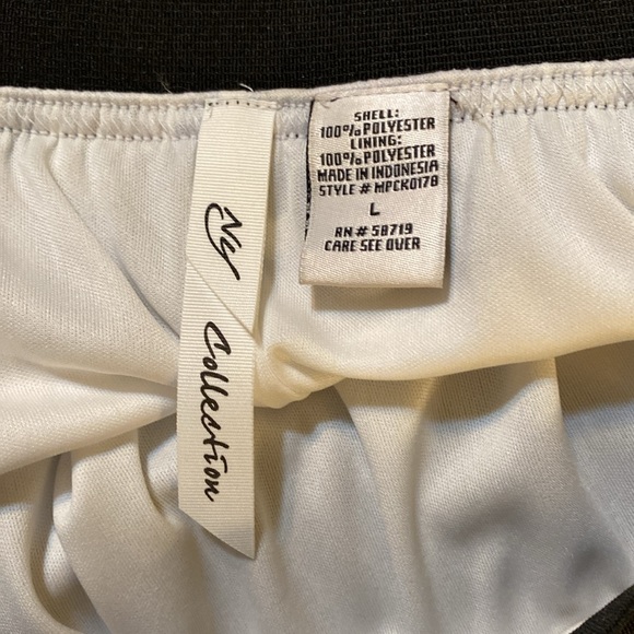 NWOT Sheer Overlay Skirt Size Large - Picture 5 of 5